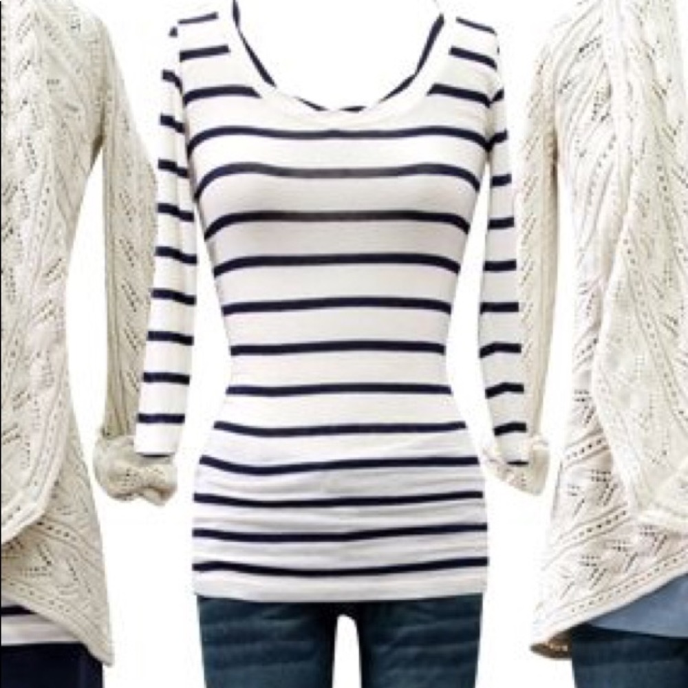 CAbi Playtime Tee NWT